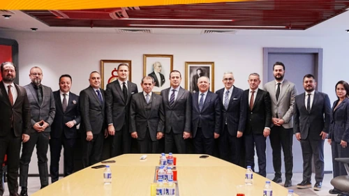 Sayın Başkanımız Dursun Özbek ve Yönetimine Ziyarette Bulunduk.