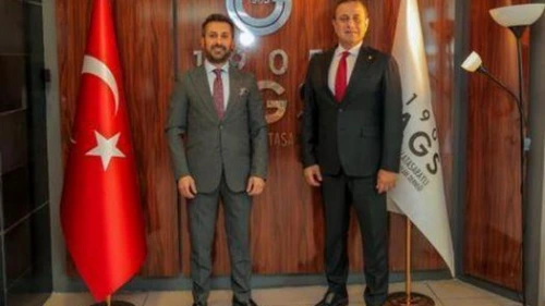 Ankara Galatasaraylı Yönetici Ve  İş İnsanları  Derneği  Başkanlığına Seçilen  Ahmet Faruk Ünlüsoy'u Ziyarette Bulunduk